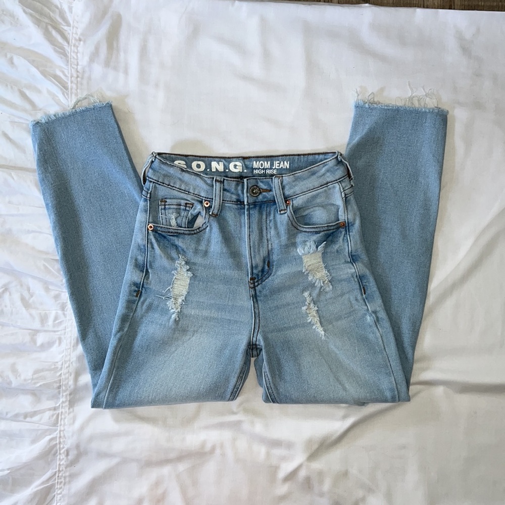 Mom High Rise Jeans - Picture 7 of 9